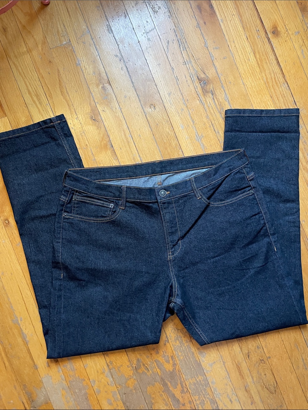 Mens Ring Of Fire Straight Dark Wash Jeans 40 x 31